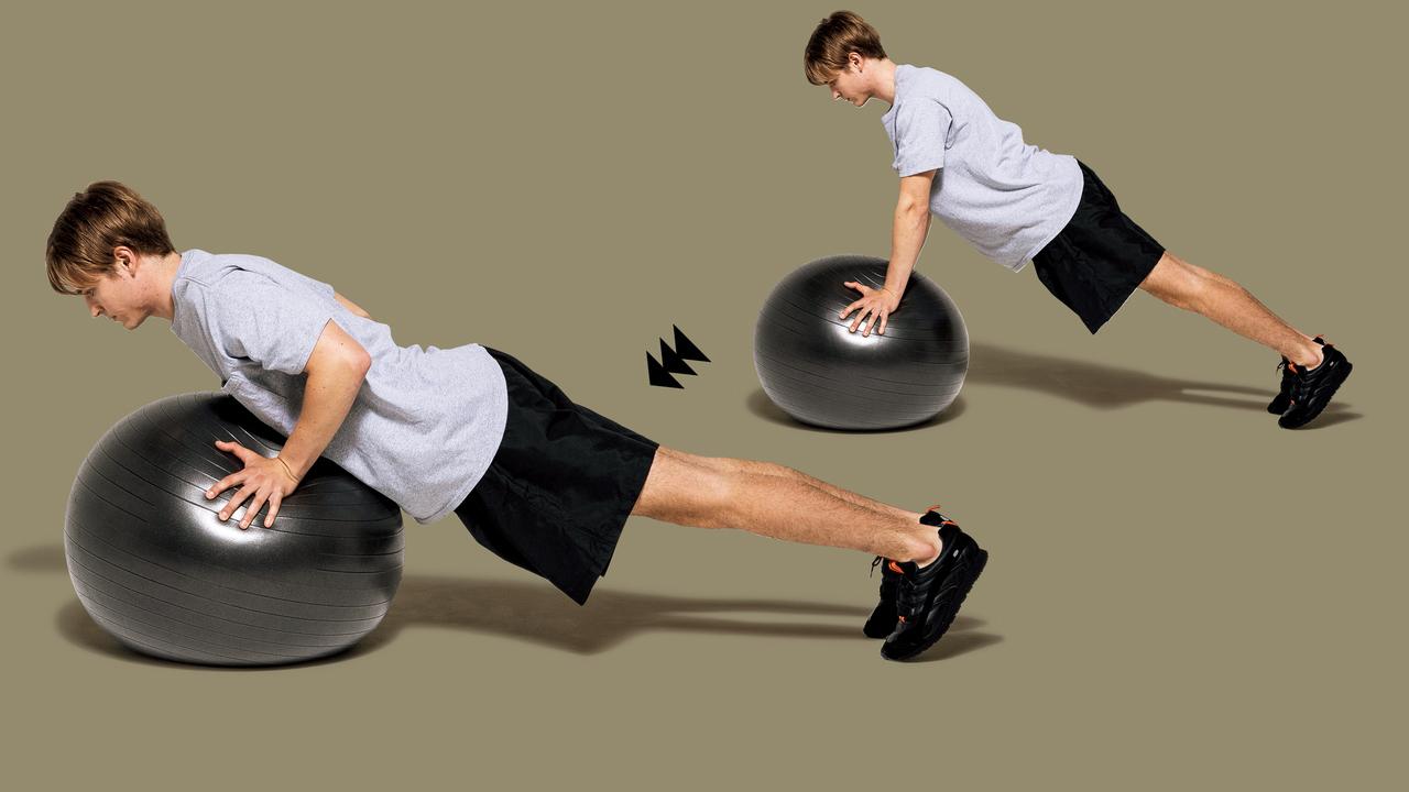 「バランスボール」トレーニングは、不安定な3Dの動きでカラダの機能性をアップ！