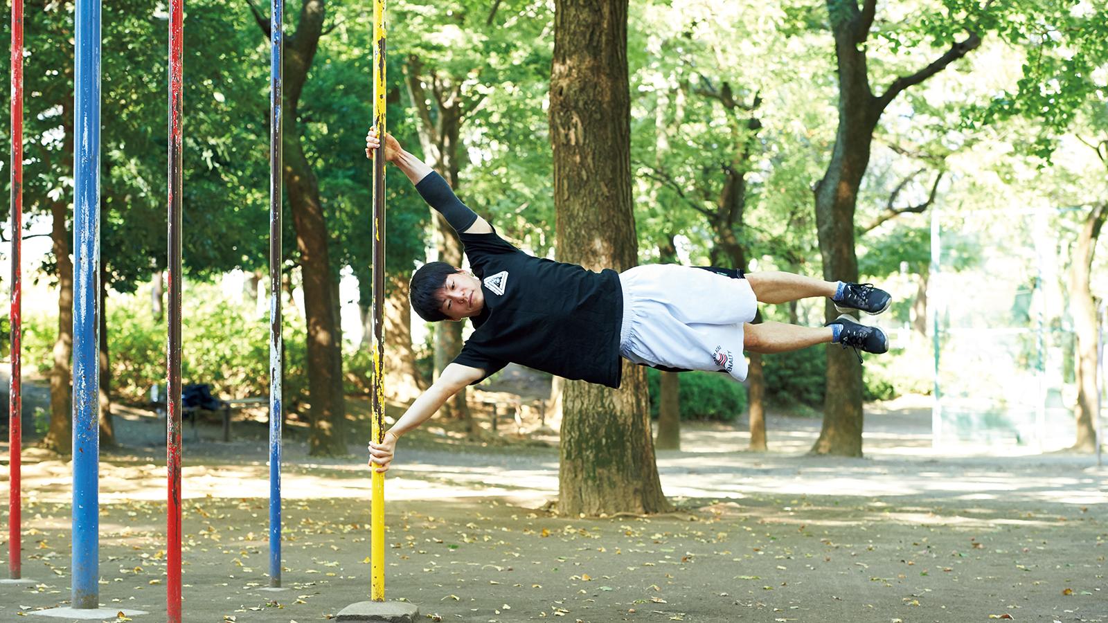 ストリートワークアウト日本代表の、現実離れした動き