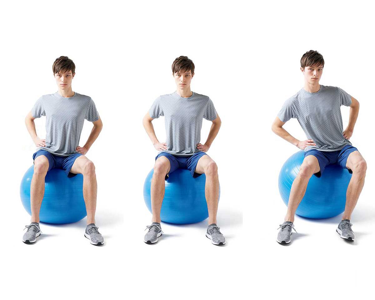 バランスボールで体幹のインナーマッスルを刺激する8つのエクササイズ