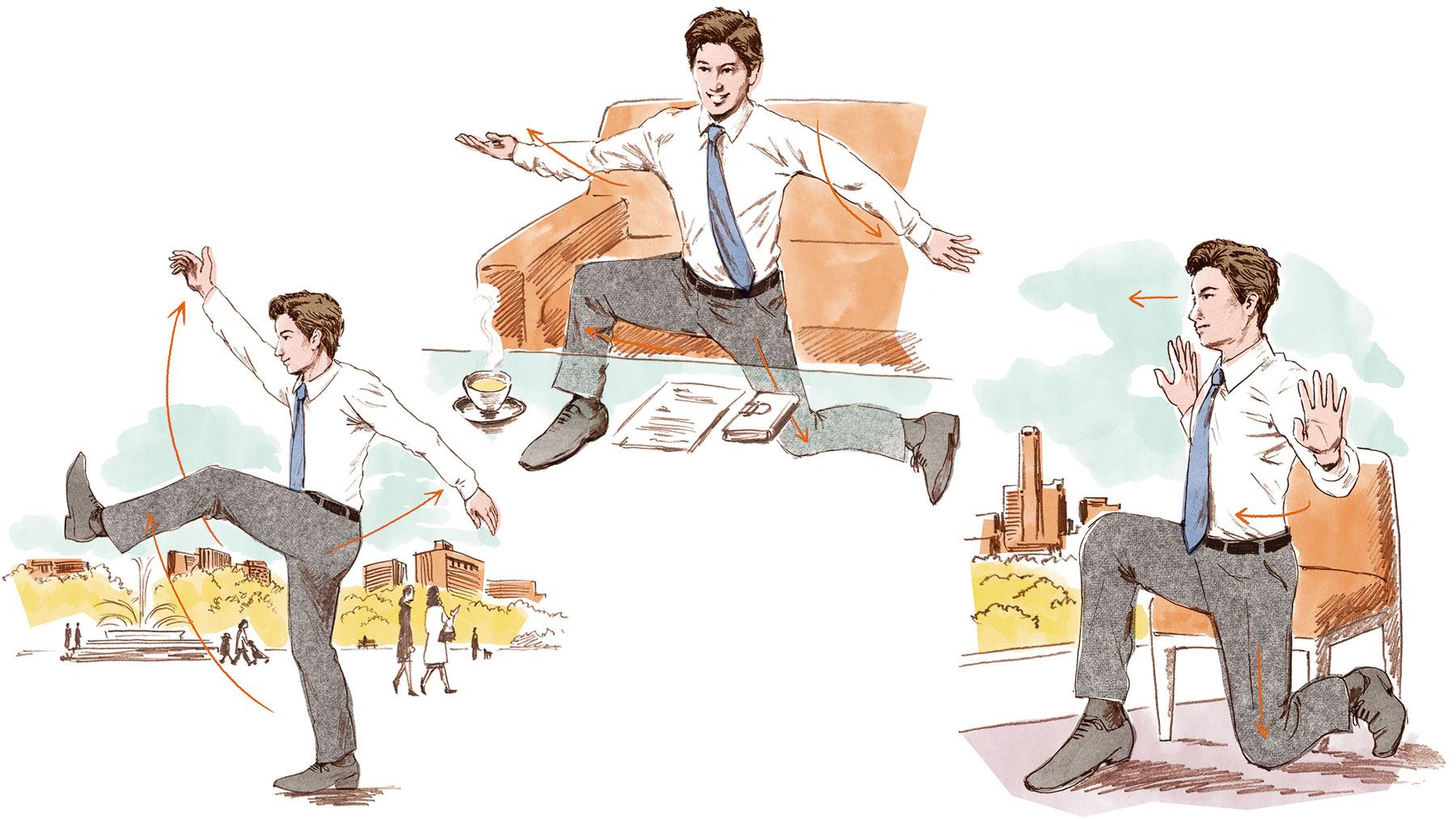 昼は3種の「動的ストレッチ」でカラダに喝！｜筋コンディショニング実践編（1）