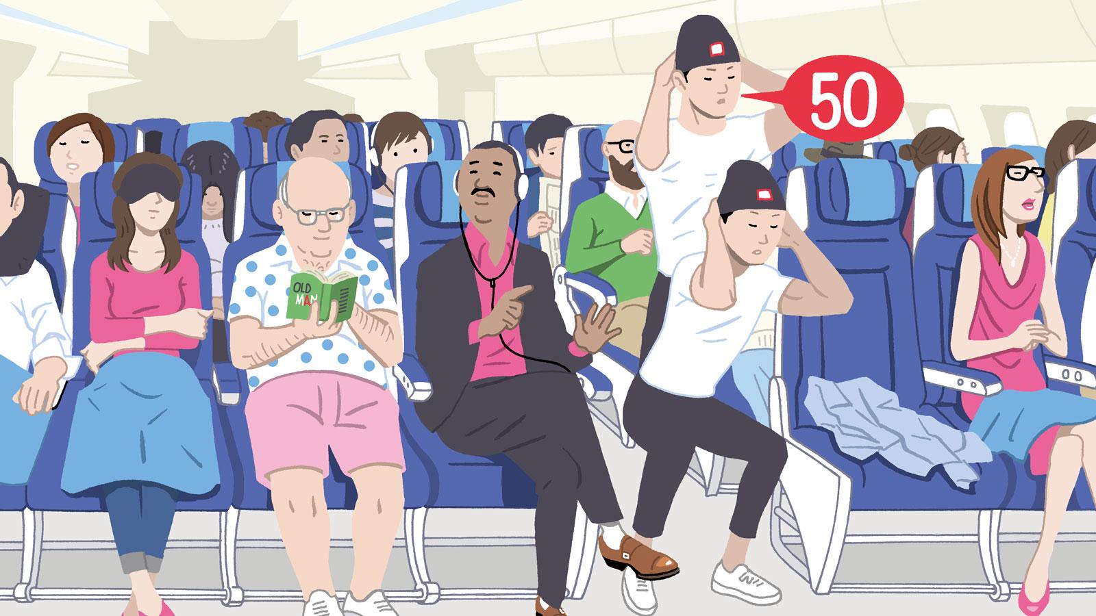 時差ボケ解消には「機内エクササイズ」が効果的 6つの対策