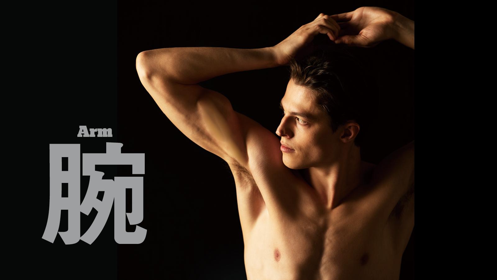 他人から見たときポイントは前より後ろ！ 上腕三頭筋の鍛錬が腕の見栄えのカギになる。