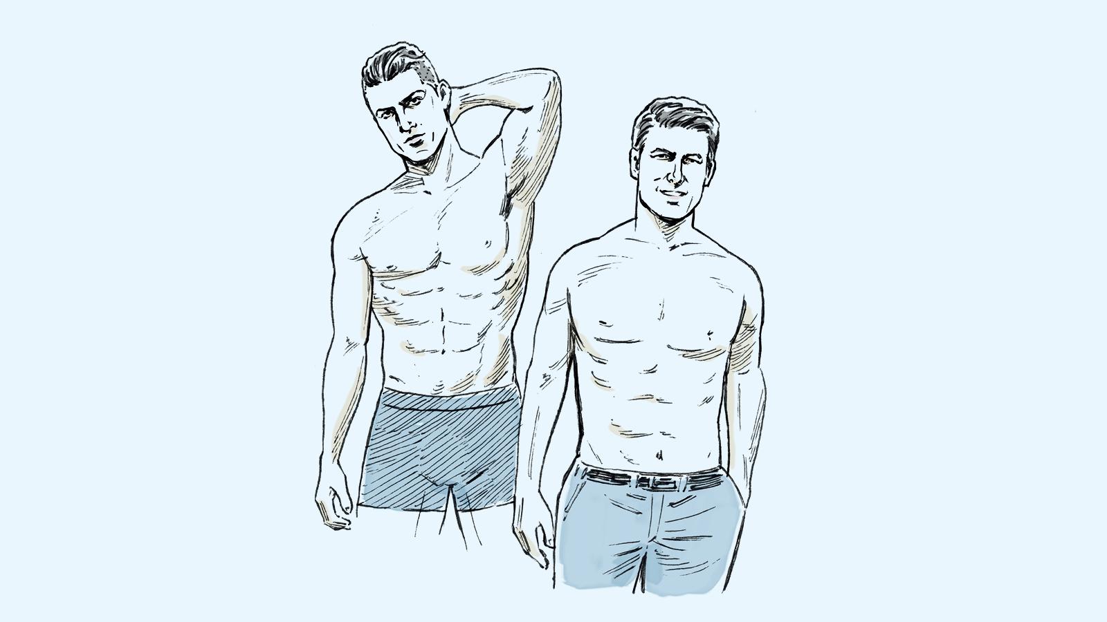 松田丈志さんも以前から処理済み。男のカラダはツルツルがトレンドです