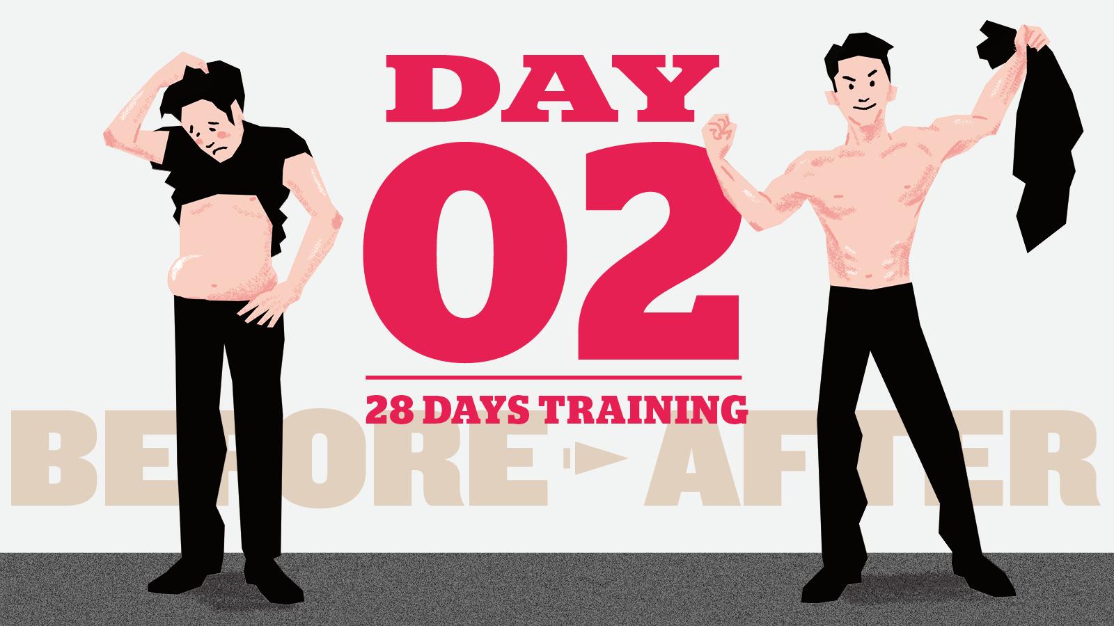 【4週間で「脱げるカラダ」】美しい二の腕の裏と背中の筋肉に近づく2日目