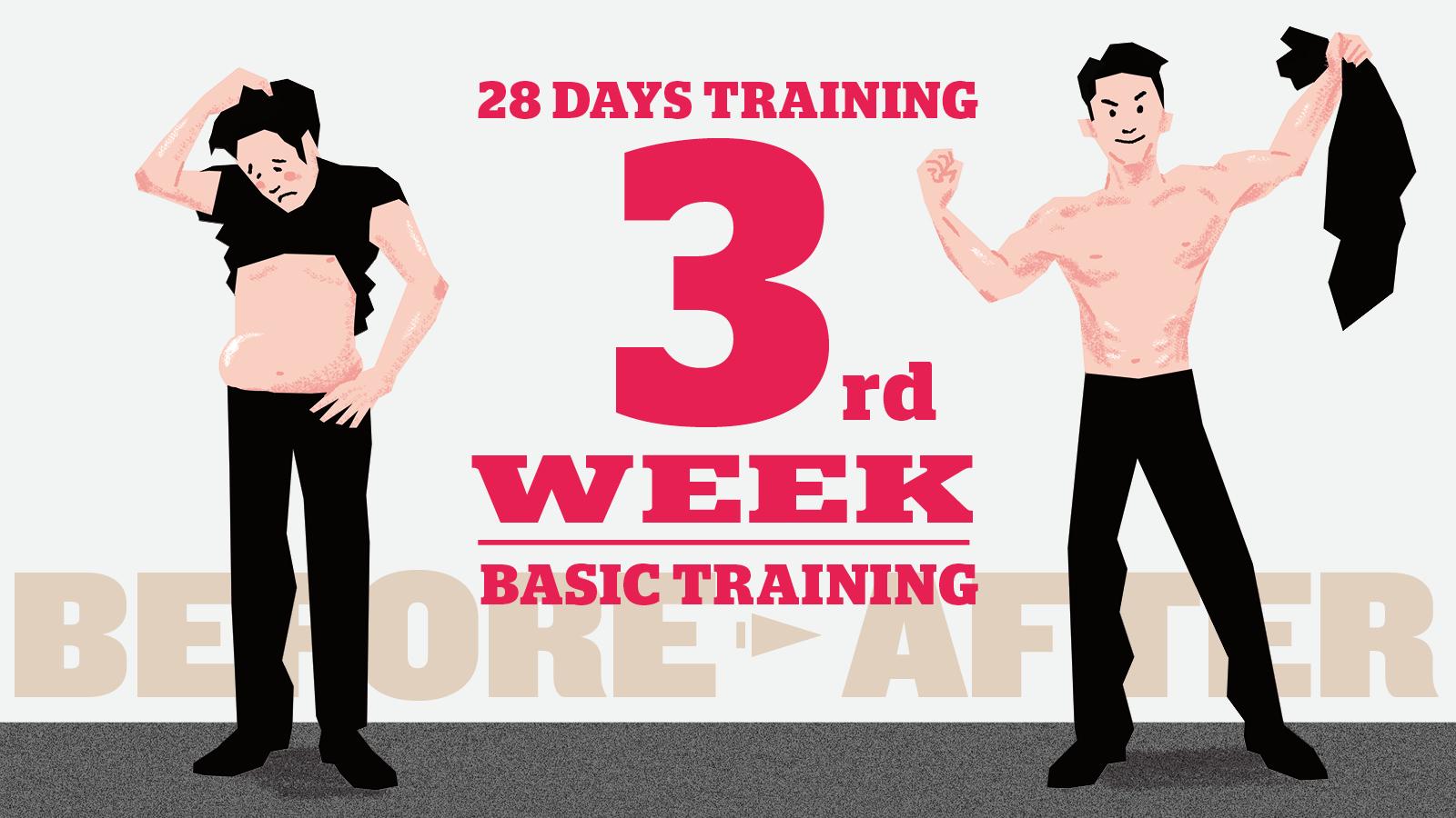 【3週目】4週間あれば誰でも「脱げるカラダ」になれる！ 毎日やるべきベーシックトレ＆有酸素運動