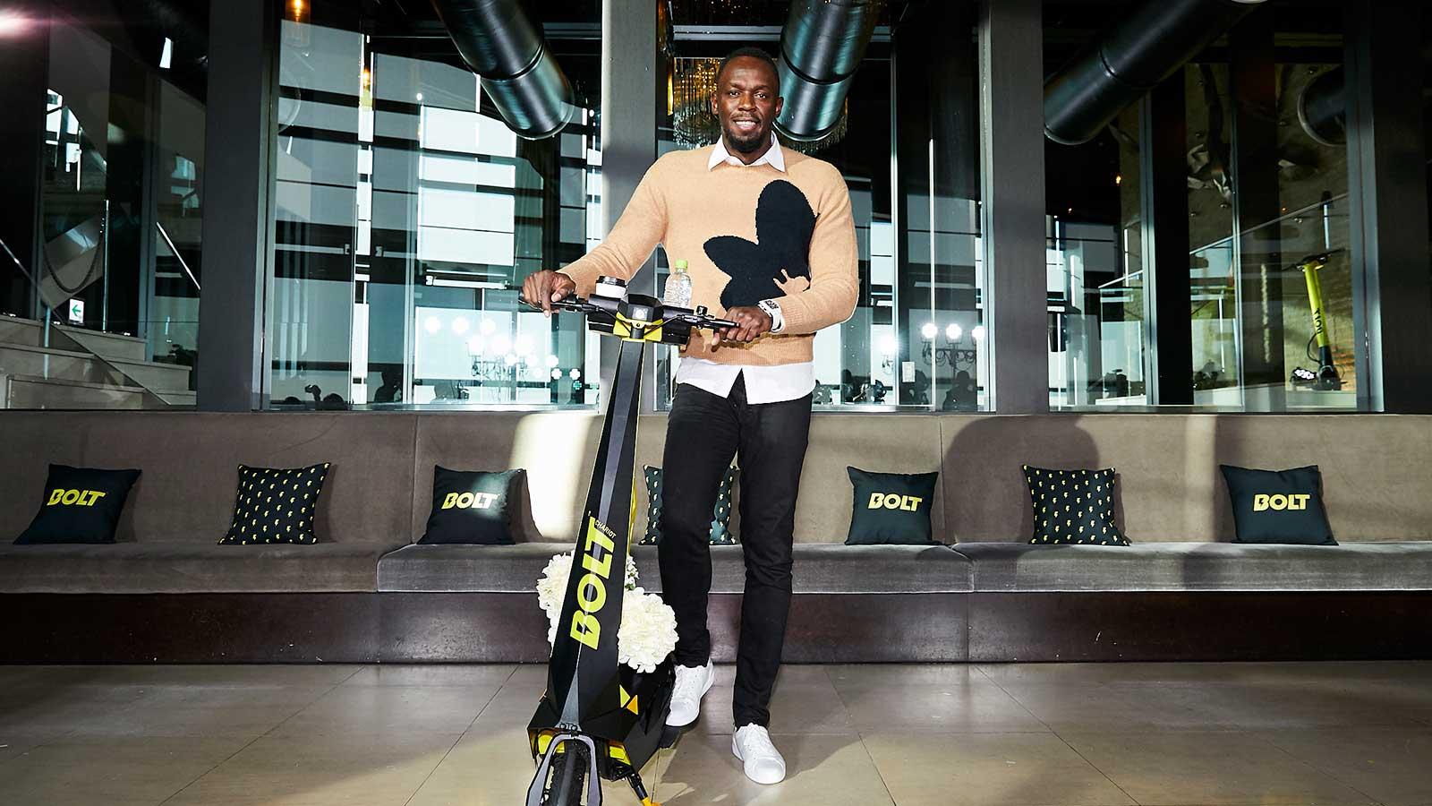 史上最速の男・ボルトの電動キックボード、日本モビリティ市場に稲妻落とす!?