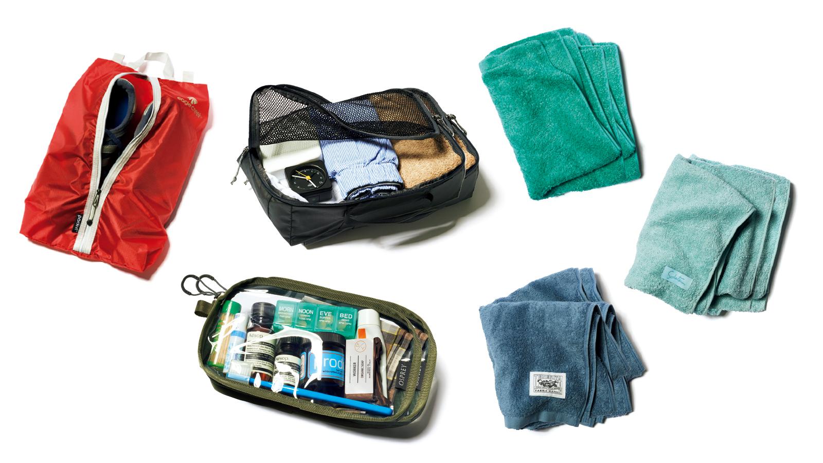 ジムに行く気持ちを上げる、いいタオルとジムバッグ