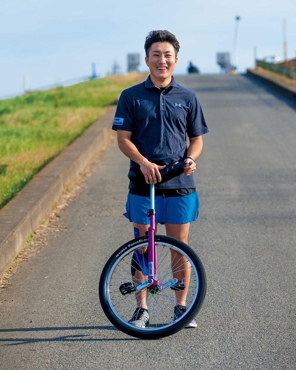 「一輪車を五輪競技にしたい。そのために世界一になる」一輪車競技選手・阿部雄人