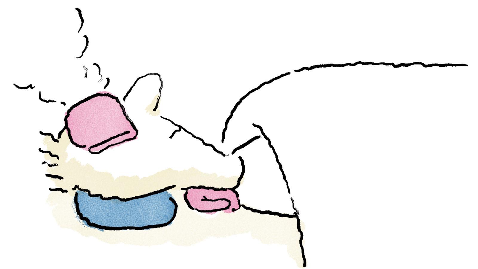 疲れているのに眠れないなら、迷わず「温冷温法」を