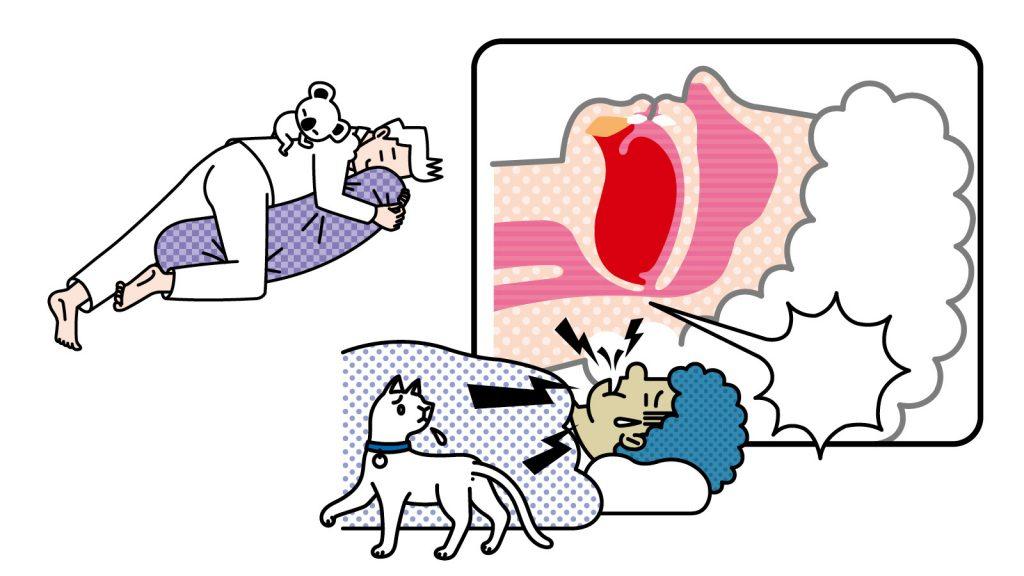 【加齢のトリセツ】そのいびき、睡眠時無呼吸症候群の疑いも