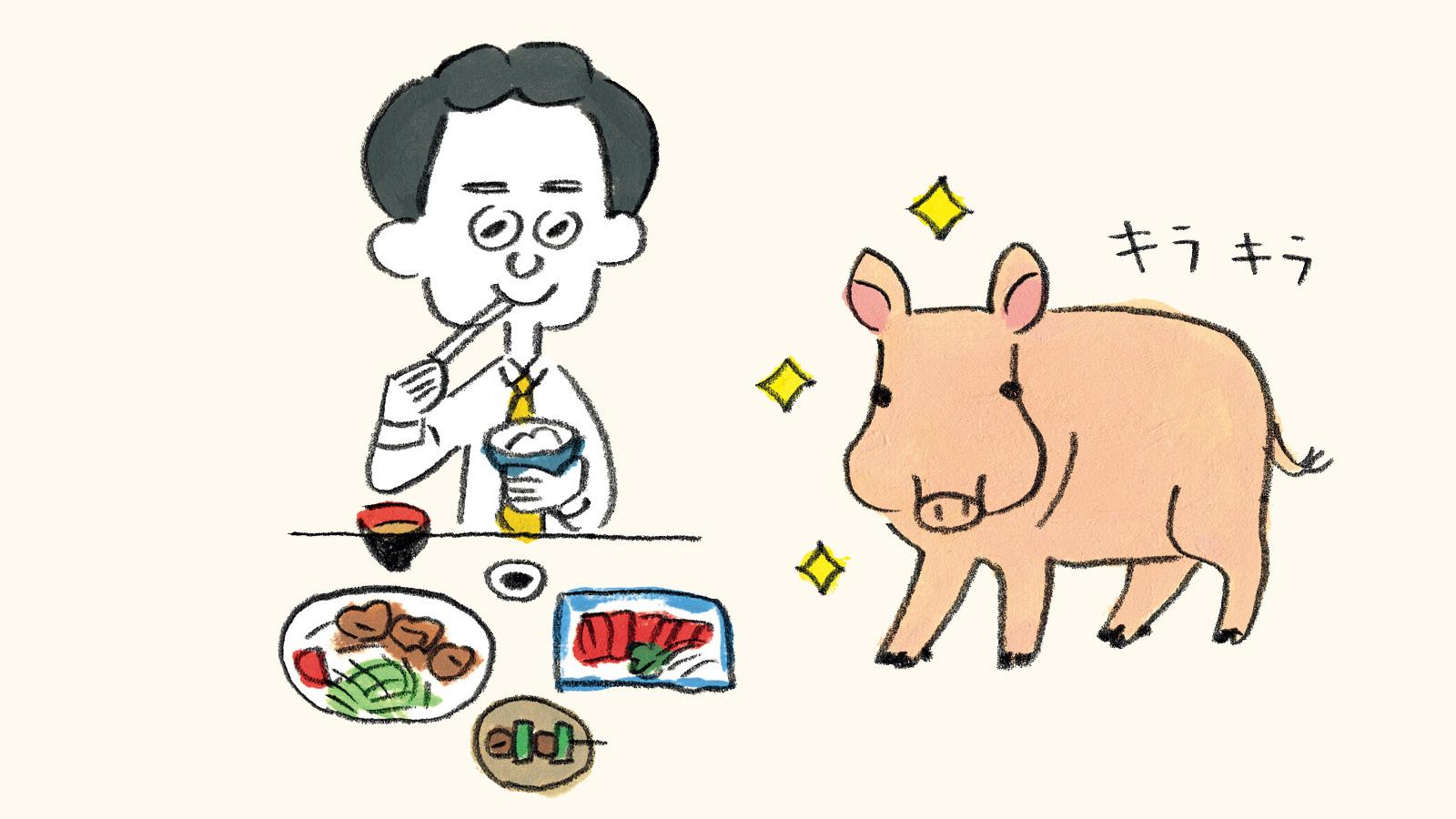 仕事で疲れたカラダにタンパク質。なかでも、豚肉が効く理由