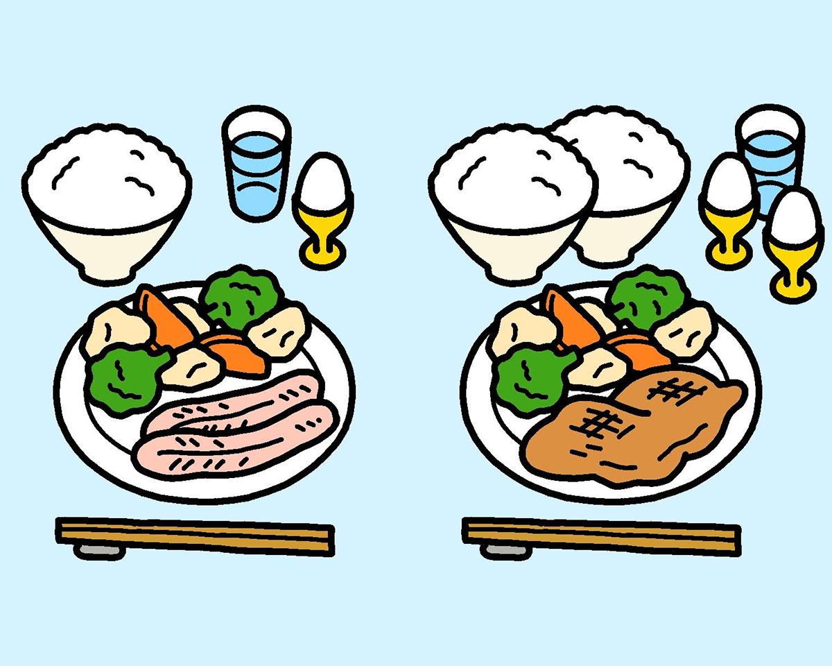 ダイエット期とバルクアップ期の食事とトレーニングの違いは？（20代男性）