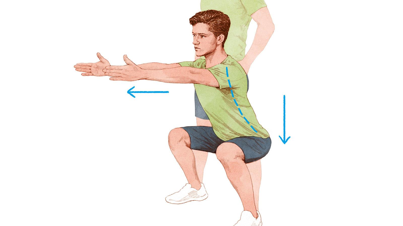 カラダが硬い人向け。本当に効果的なスクワットのやり方