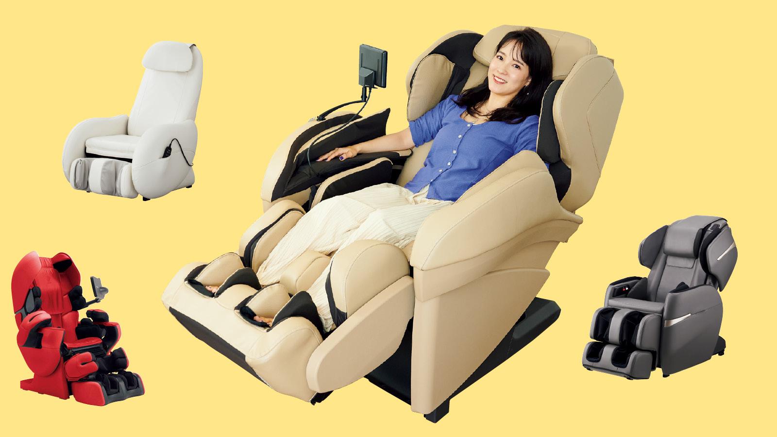 人気の4メーカーから紹介！“松・竹・梅” 価格帯別マッサージチェア3選