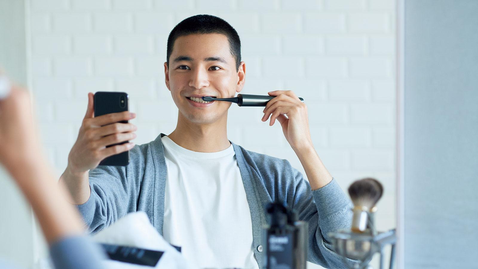 時短で丁寧な歯磨きしてる？ 音波振動ブラシ《ドルツ》なら磨きグセも改善！