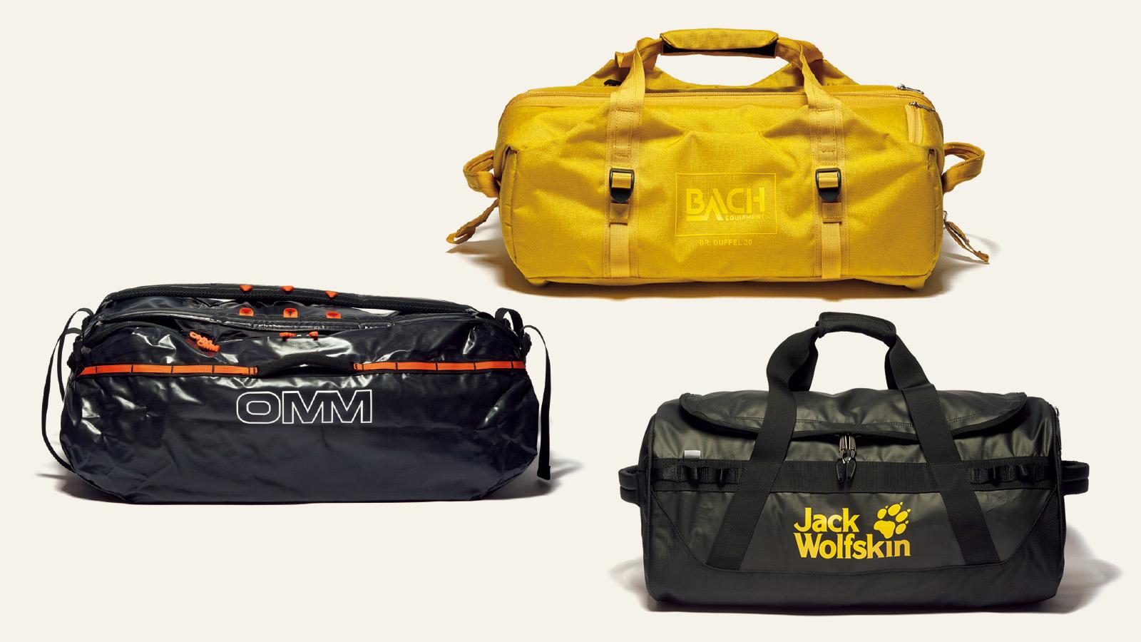 大容量でウェアもトレーニング器具もしっかり入る、ダッフルバッグ3選