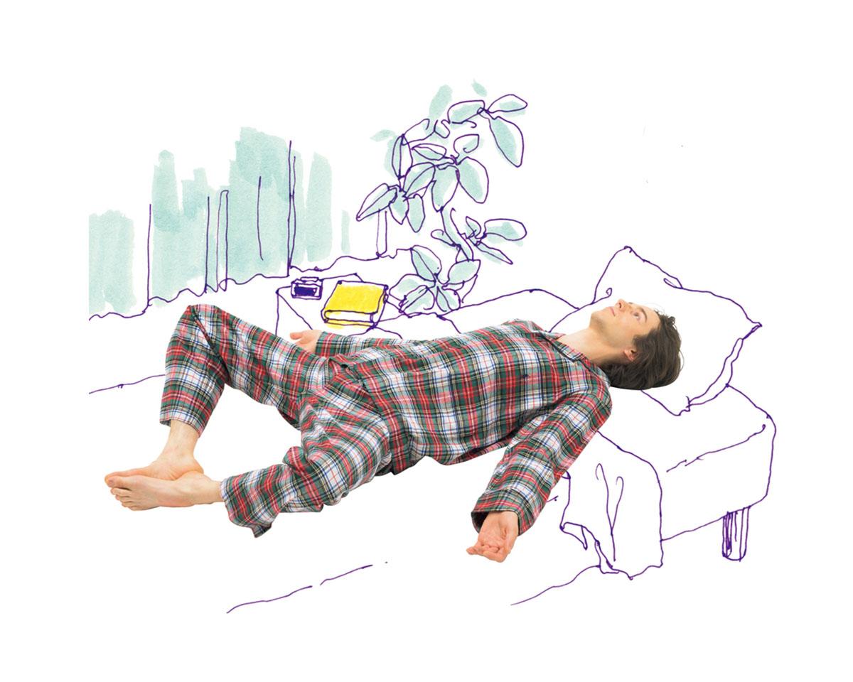 就寝前に下半身をリラックスさせる「骨盤を開くポーズ」｜24時間お助けヨガ