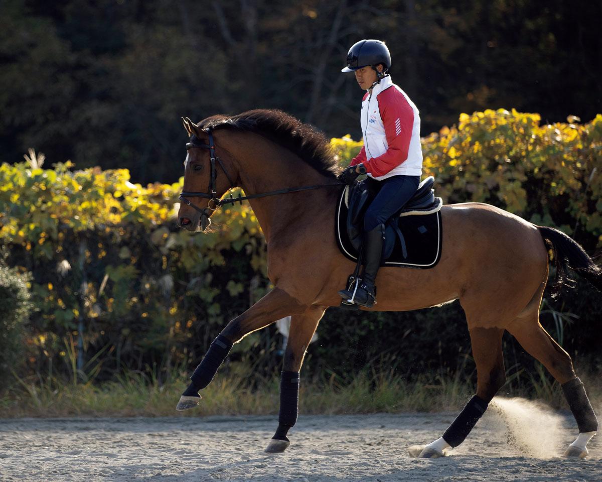 「次世代の選手のために、僕がまず道筋を作っていきたい」馬場馬術選手・林伸伍