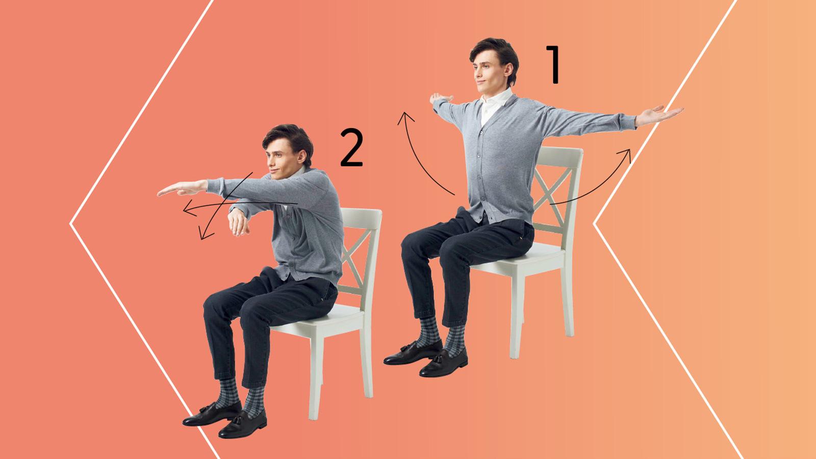 肩こり・腰痛予防に！ 正しい「座り姿勢」のための簡単体操