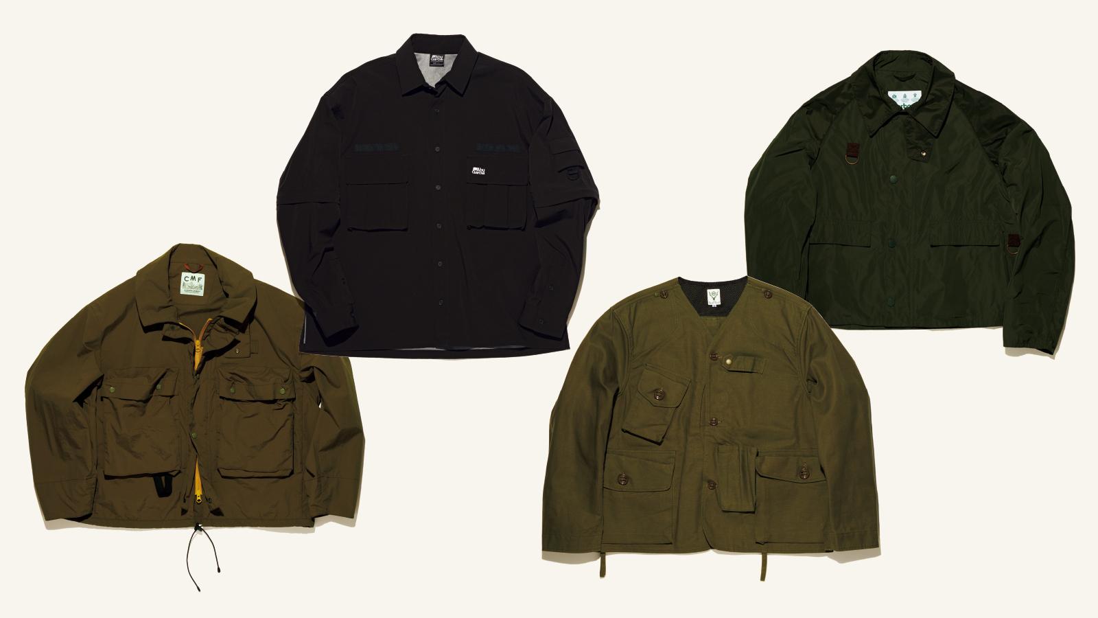 大容量で、バッグいらずのフィッシングウェア