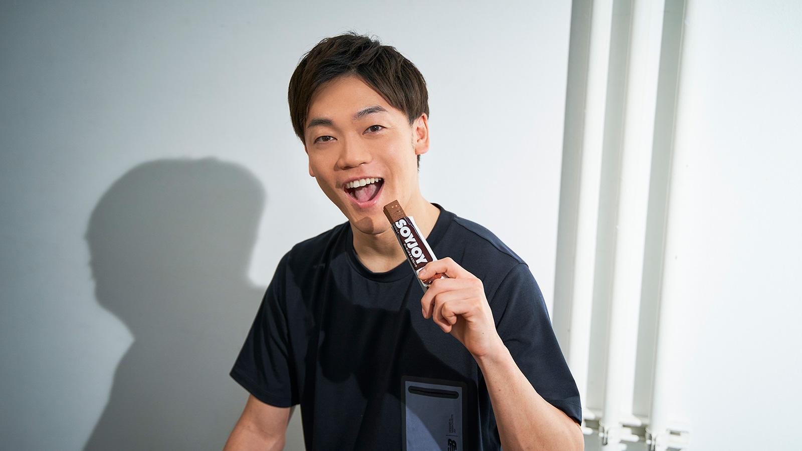 おばたのお兄さんの“引き締まったカラダ”を支える、SOYJOYの使い方