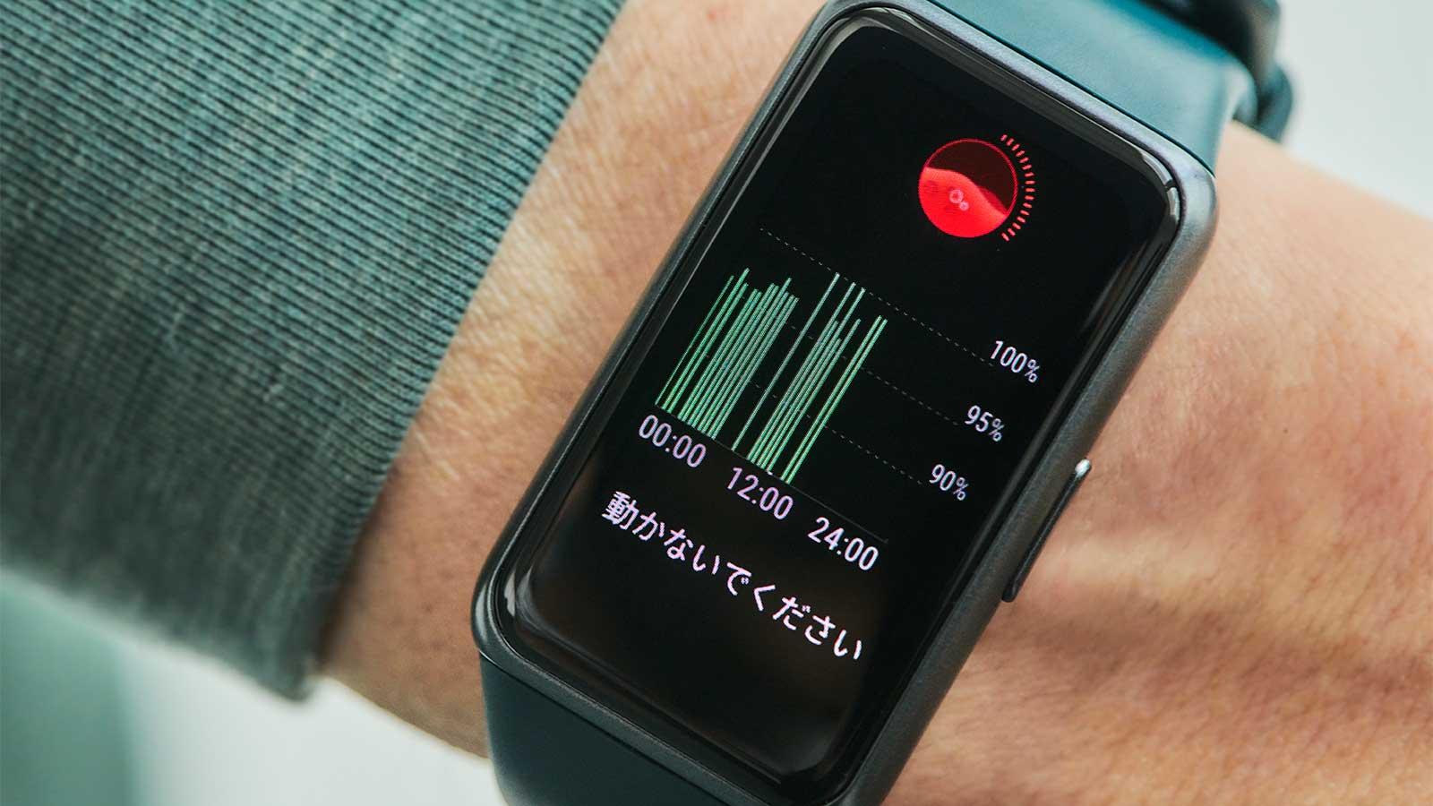 血中酸素レベルを24時間365日モニタリング。《HUAWEI Band 6》ならウェルネスの質が上がる