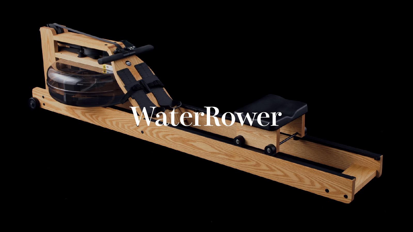 インテリアとしても成立する。水抵抗のみでカラダを鍛える《WaterRower》｜フィットネスの新・名品図鑑