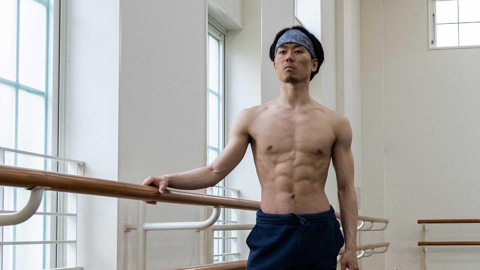 コンディションを保つために水分補給を（バレエダンサー・井福俊太郎さん）