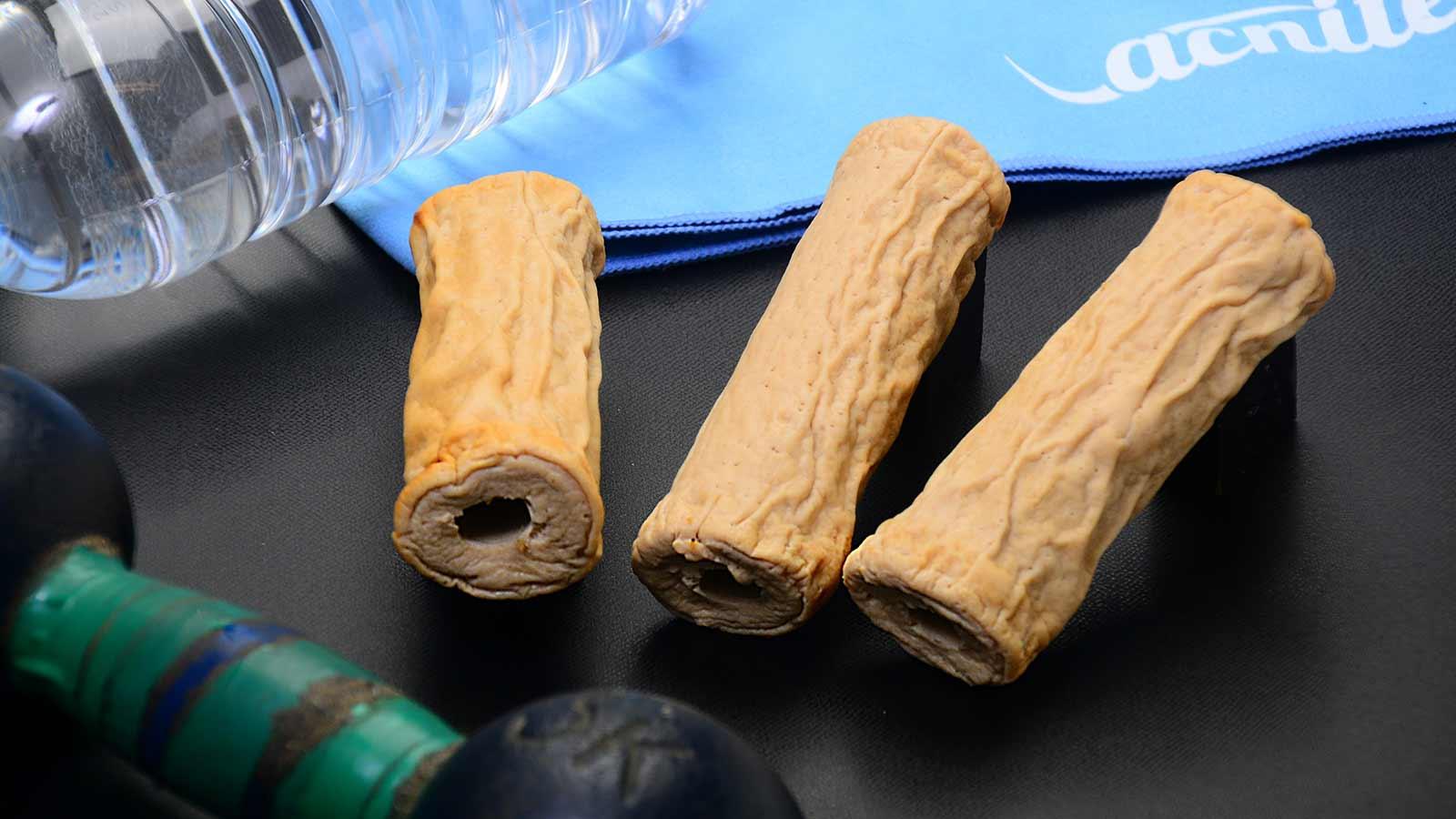 筋肉マニアの管理栄養士が監修した、筋肉ちくわ《マイティ・マッスルバー》