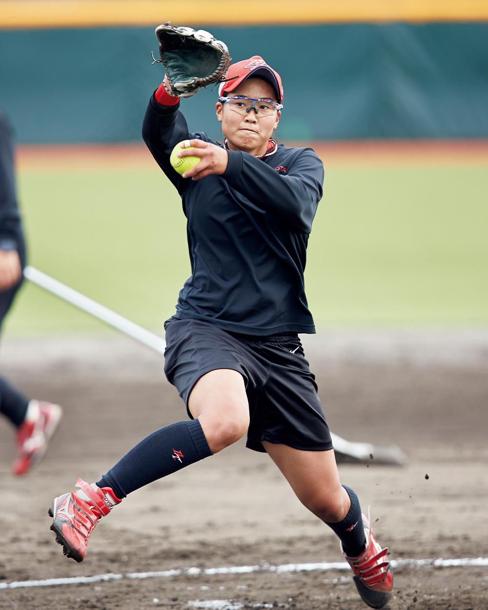 チームは1位でも、満足できなかった昨シーズン。ソフトボール選手・後藤希友