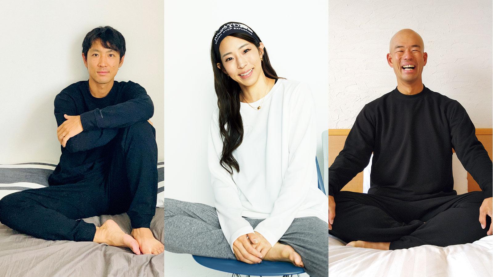 トップアスリート3人が証言！〈ゴールドウイン〉の《リポーズ》 が、手放せない理由