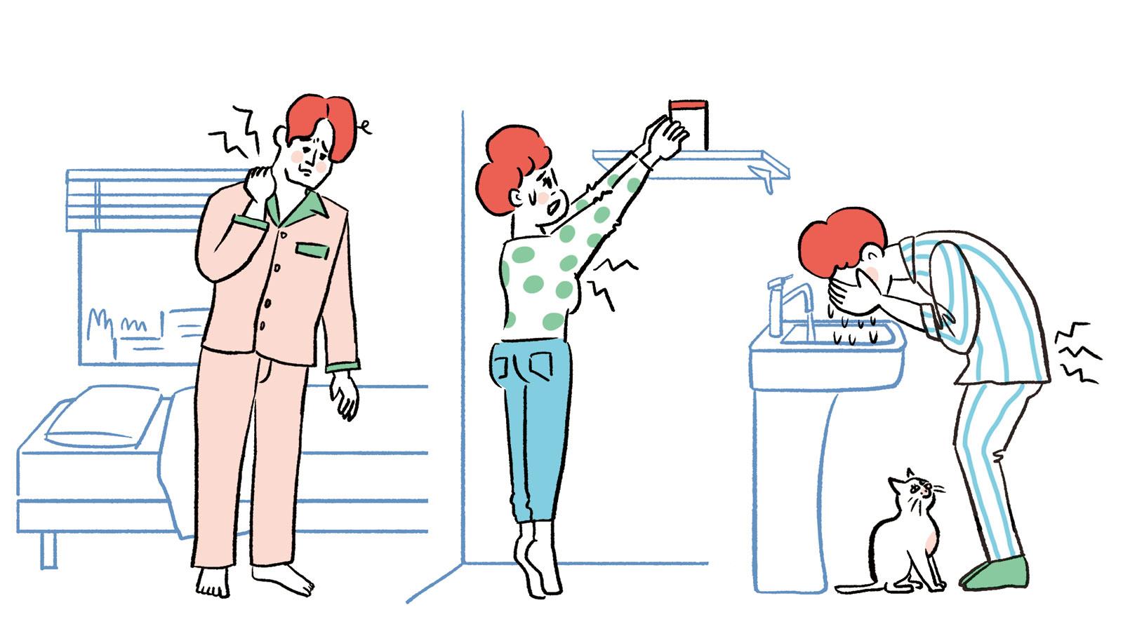 教えて先生！「 ぎっくり腰・四十肩・寝違え」こんな時どうしたら？