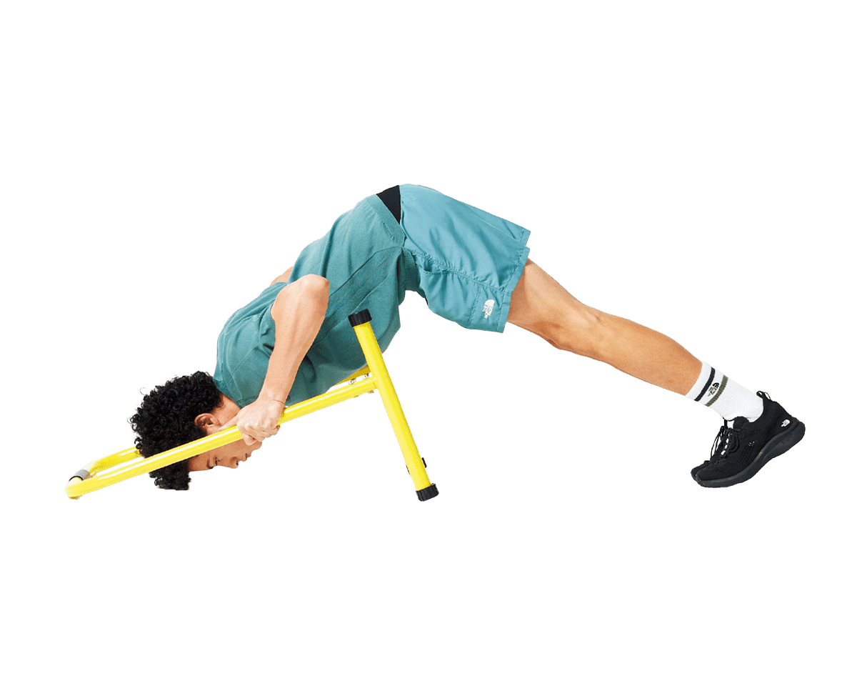 ディップスタンドを活用した「肩」のトレーニング3種目