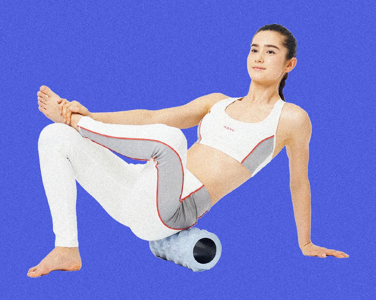 「フォームローラー」で骨盤まわりの緊張を解きほぐす