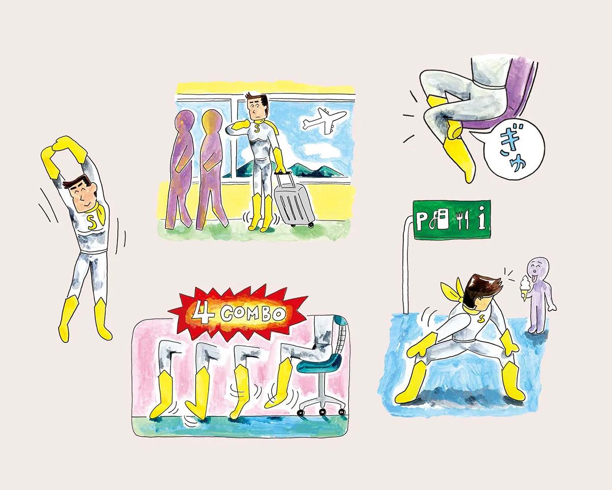 長時間の会議、ロングドライブ、合わない椅子…。座りトラブルの解決策