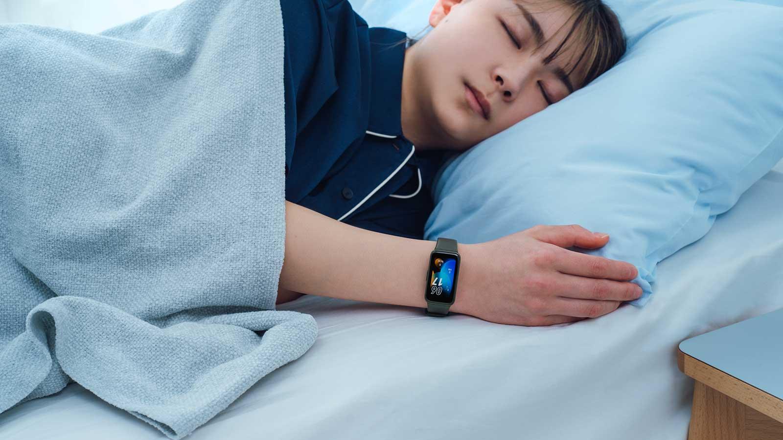 ファーウェイ HUAWEI Band 8 スマートウォッチ ウェアラブルデバイス 腕時計 睡眠 睡眠改善 友野なお 睡眠コンサルタント