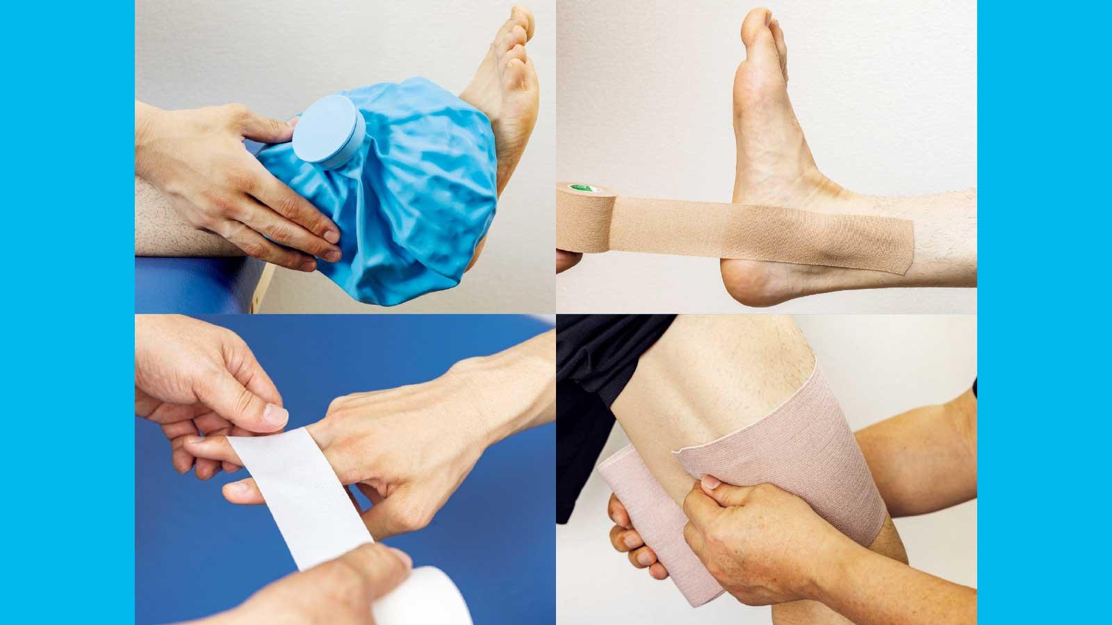 痛みを長引かせない！もしものために知っておきたいRICE処置法