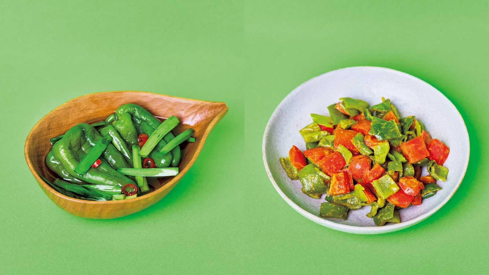 血流の改善を促す。ピーマンを使った常備菜｜野菜不足を補う簡単レシピ