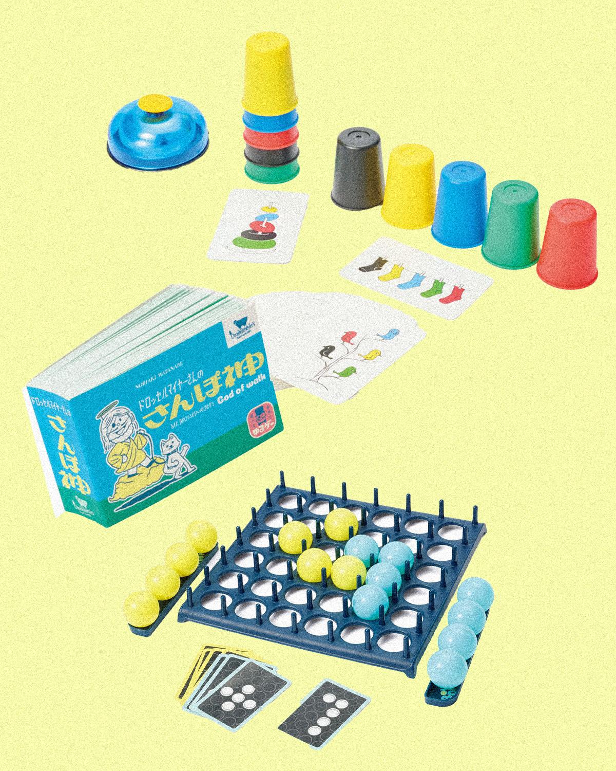 筋肉と瞬発力が活きる卓上ゲーム：カラダにいい買い物