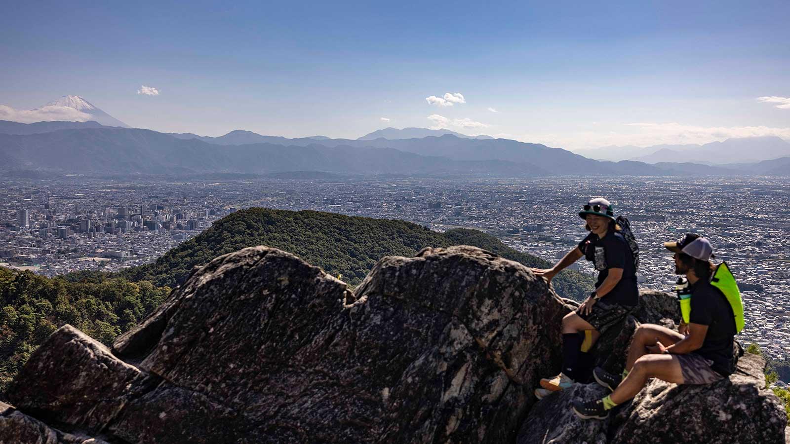 雑誌連載 Tarzan Trails 山梨県［湯村山］トレイル GPSデータ（871号）