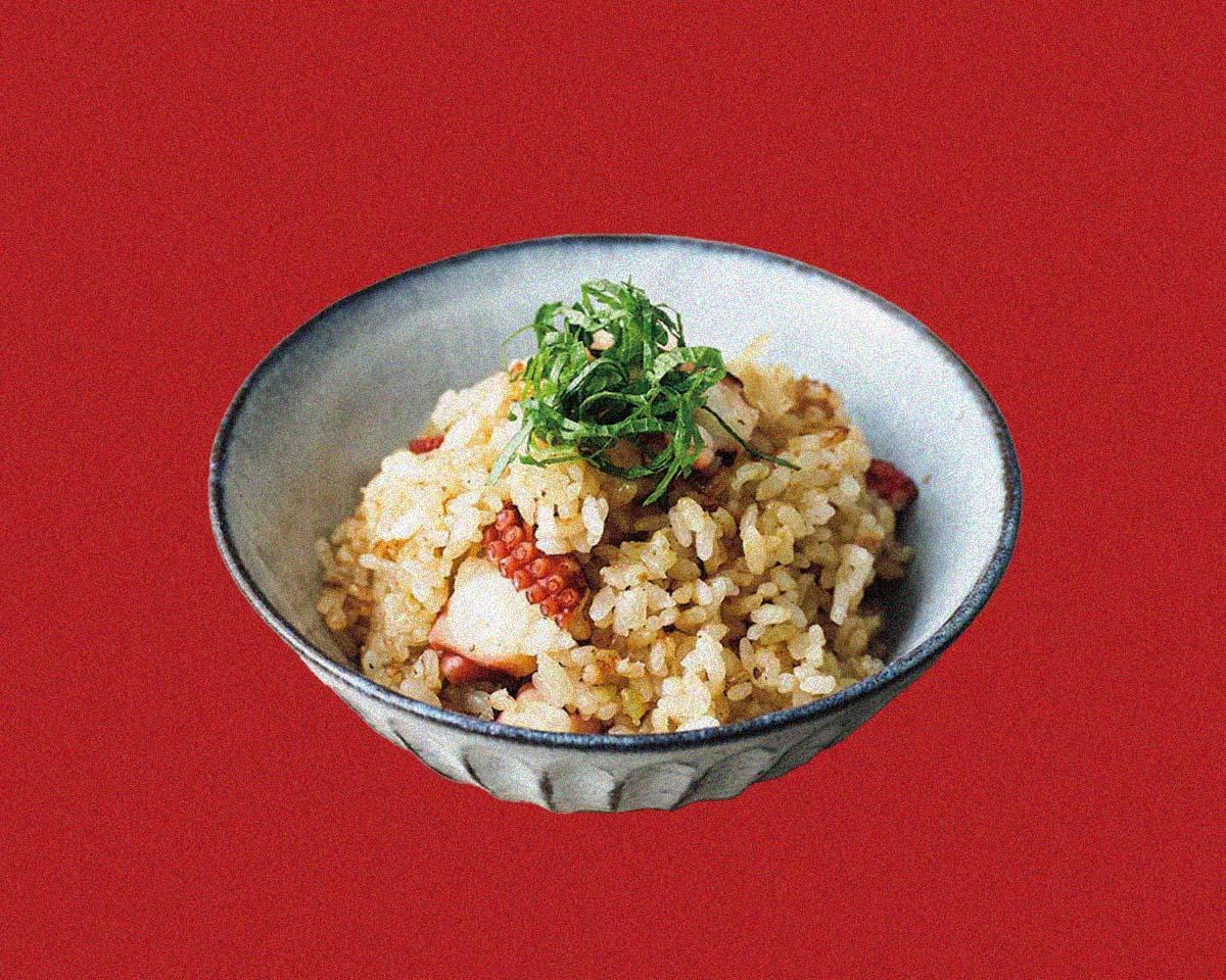 鍛えるシェフの筋肉レシピ：タコめし