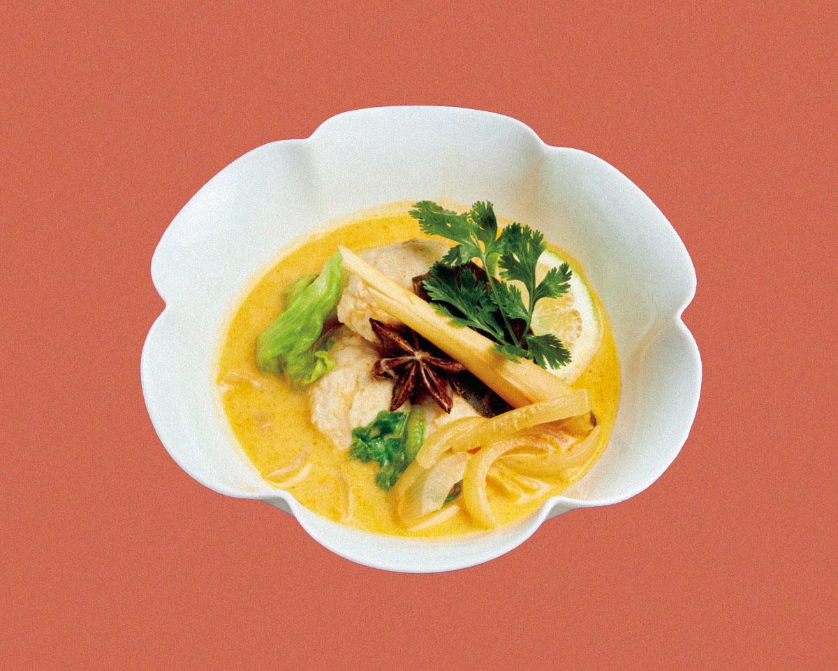 鍛えるシェフの筋肉レシピ：鶏団子のマレーシア風スープ煮込み