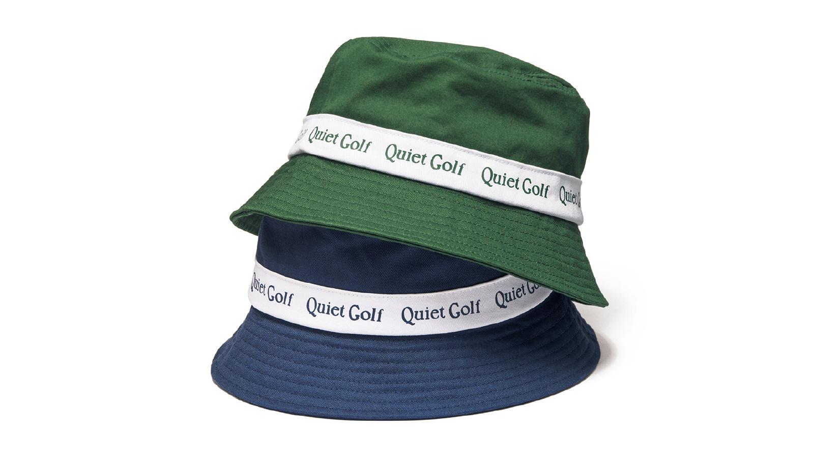 ベストスコア更新も夢じゃない。〈QUIET GOLF〉のバケットハット