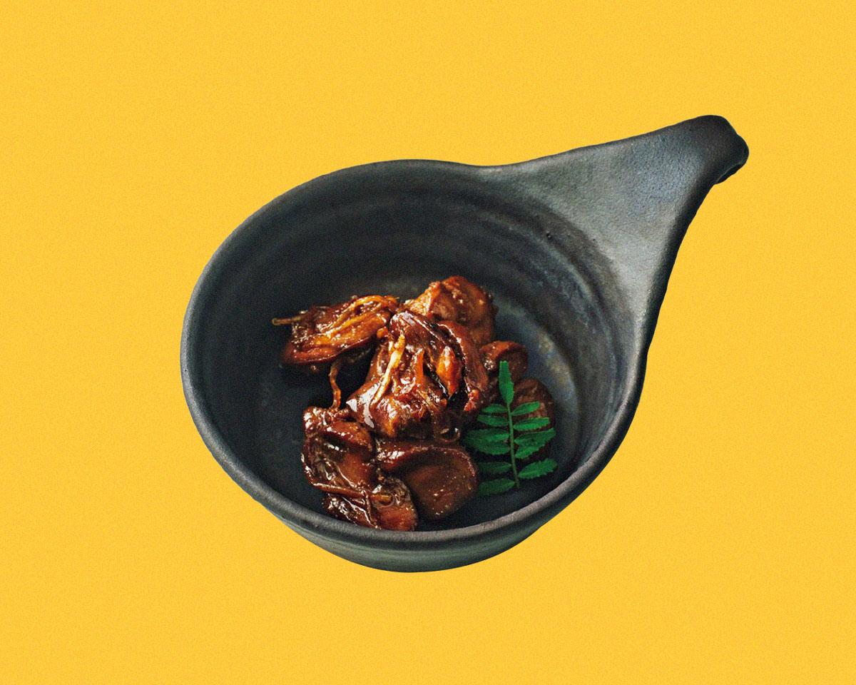 鍛えるシェフの筋肉レシピ：鶏のハツとレバーの甘辛カレー煮