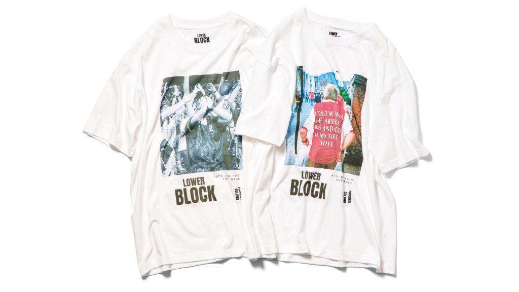 サッカー談義に花が咲く。〈LOWER BLOCK for WILD LIFE TAILOR〉のTシャツ