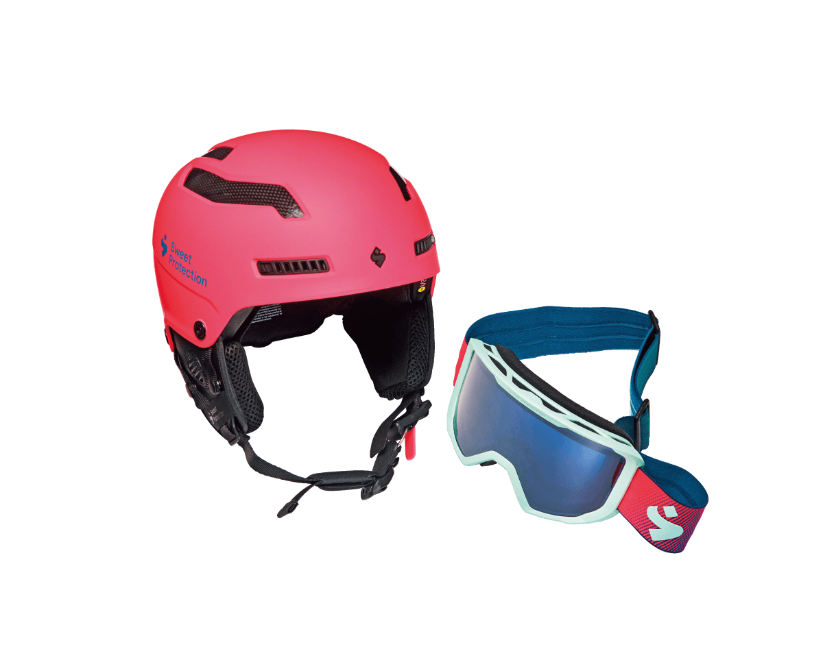 春スキーこそ、準備は万全に。〈Sweet Protection〉のヘルメット＆ゴーグル。