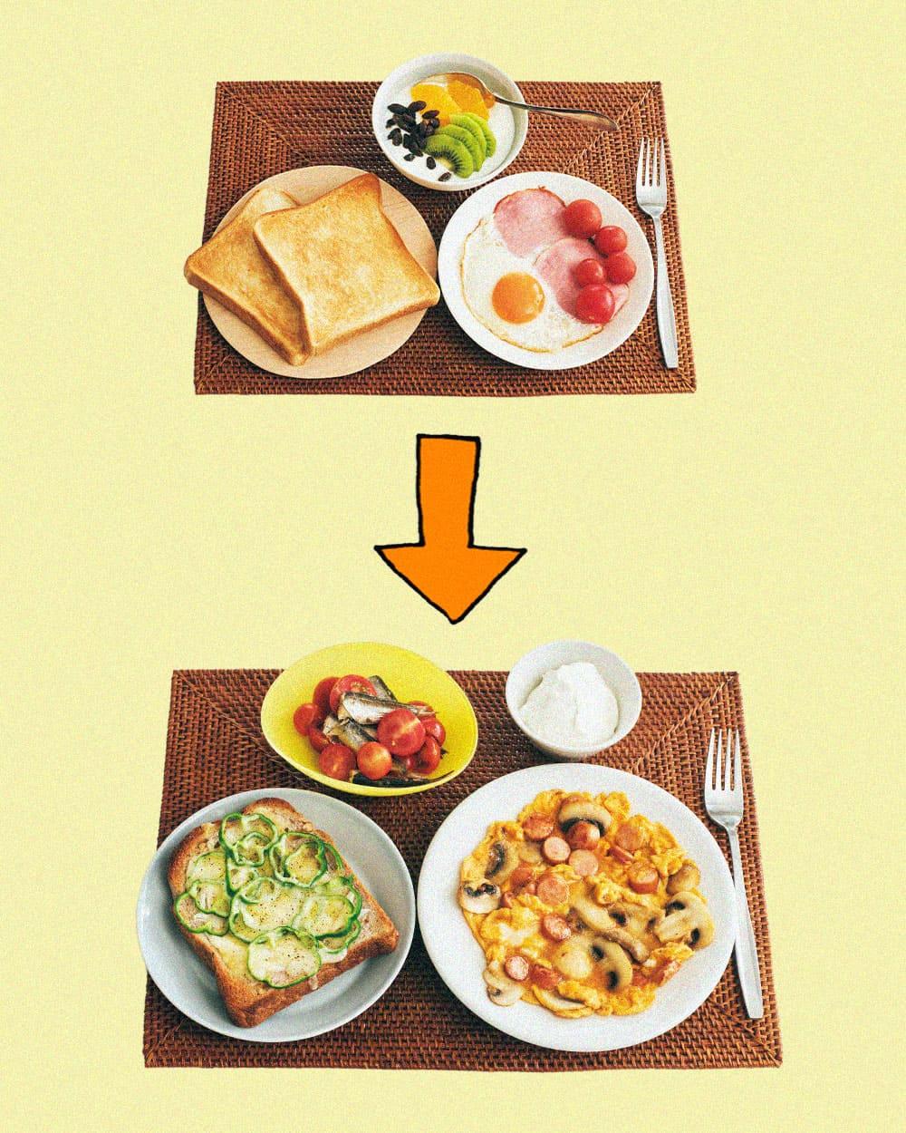 オイルファーストな朝食で、1日の食欲をコントロール！