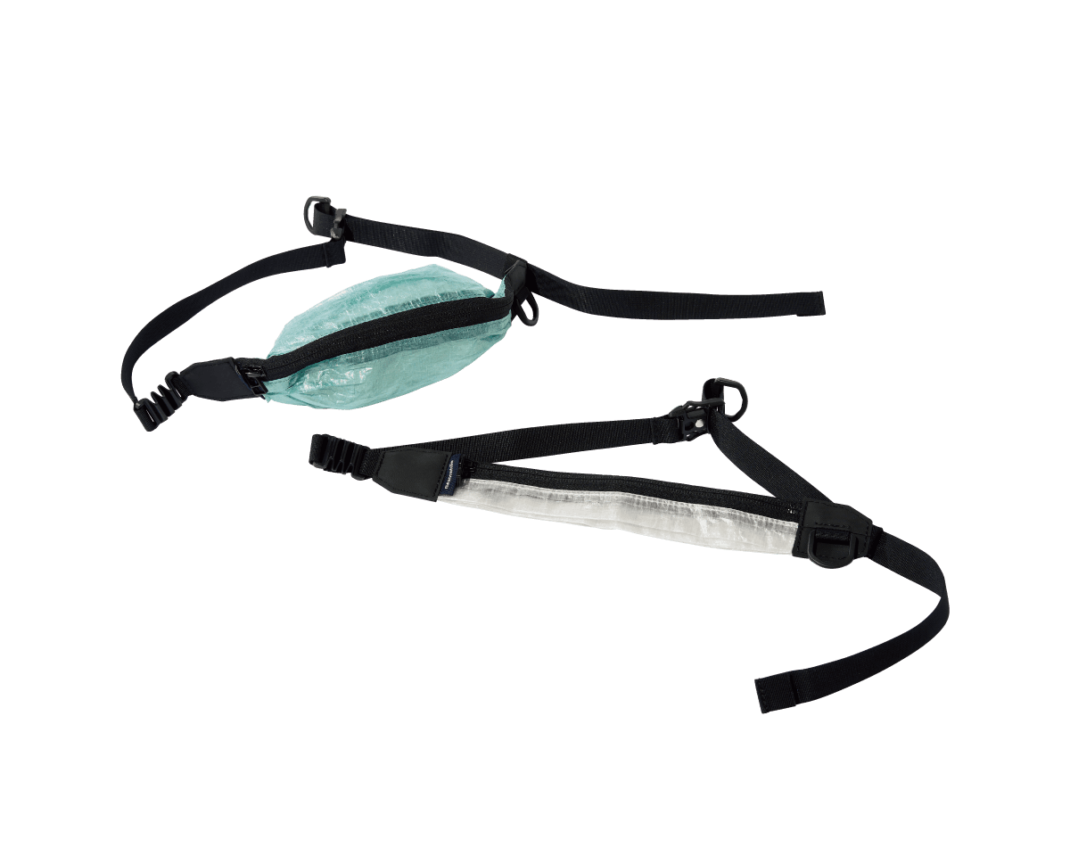 〈meanswhile〉のボディバッグ。