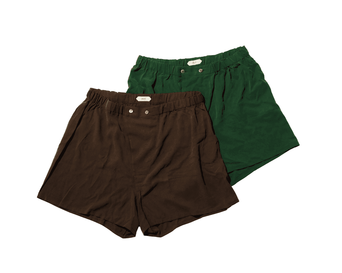 世にも高貴なアンダーウェア。〈HAZE〉のボクサーショーツ。