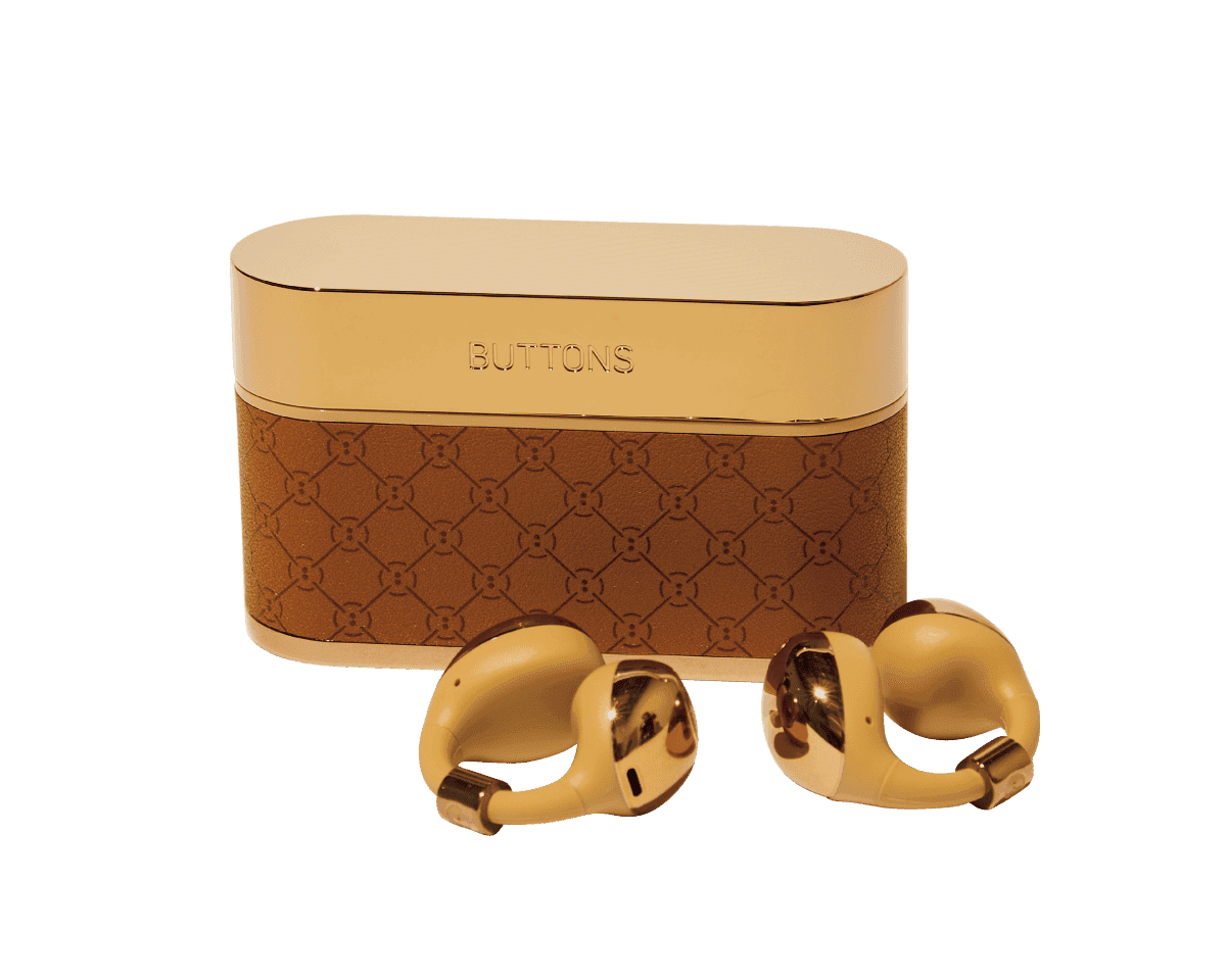 ジュエリー感覚で着飾る。〈BUTTONS〉のワイヤレスイヤホン。